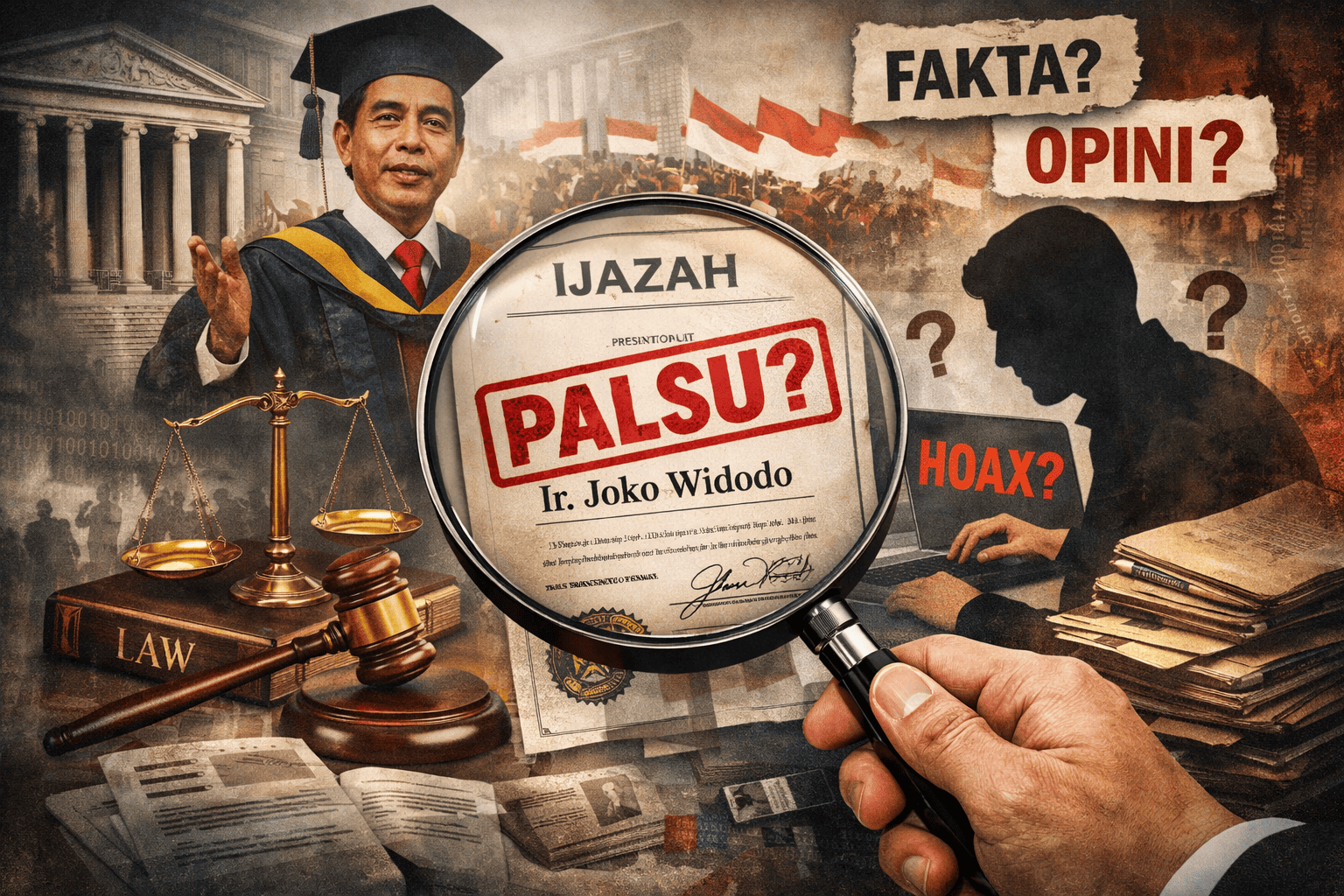 Polemik Ijazah Jokowi: Antara Skeptisisme Publik, Literasi Akademik, dan Negara Hukum